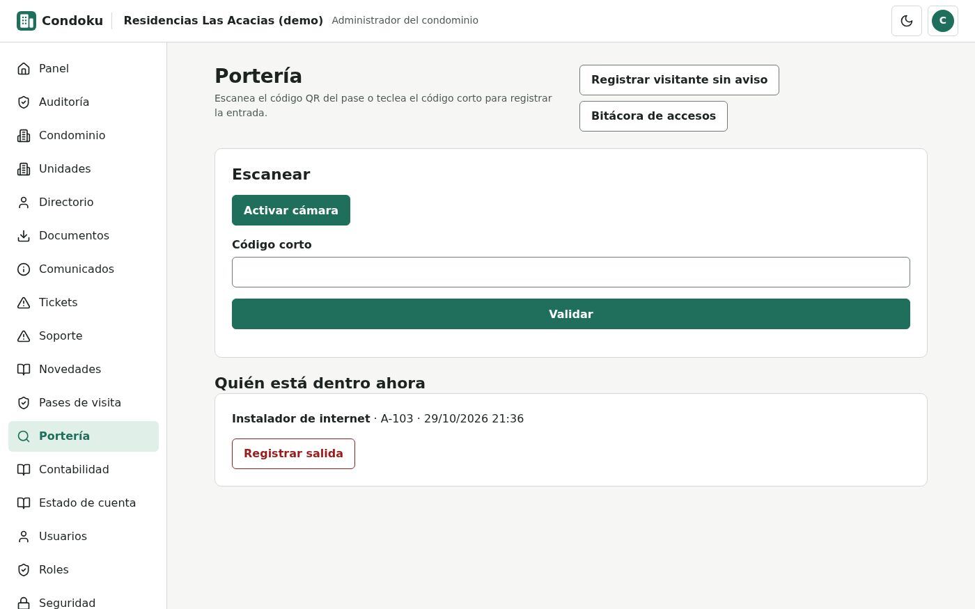 Portería