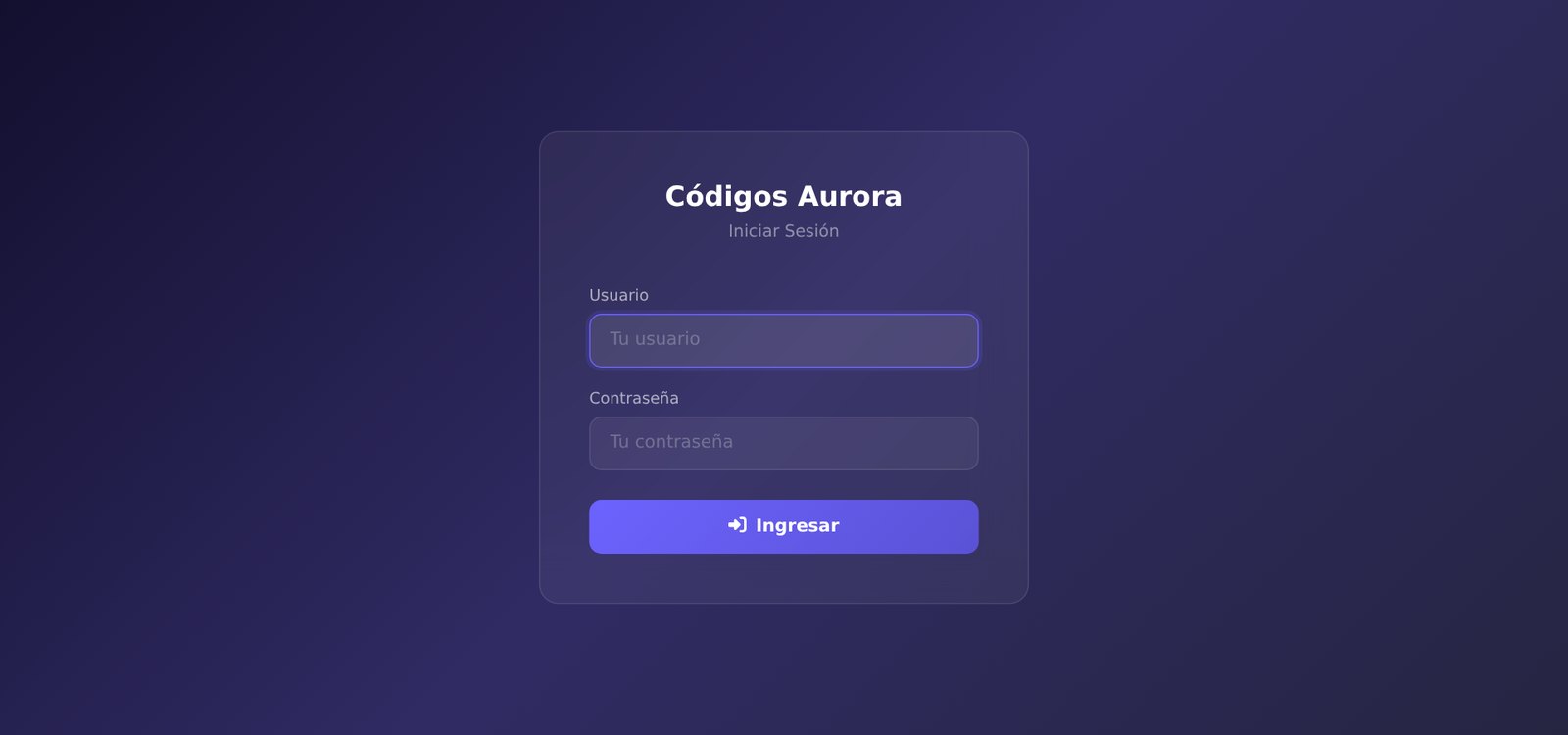 Entrada / Sign-in