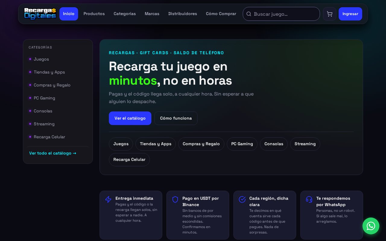 Portada / Home page